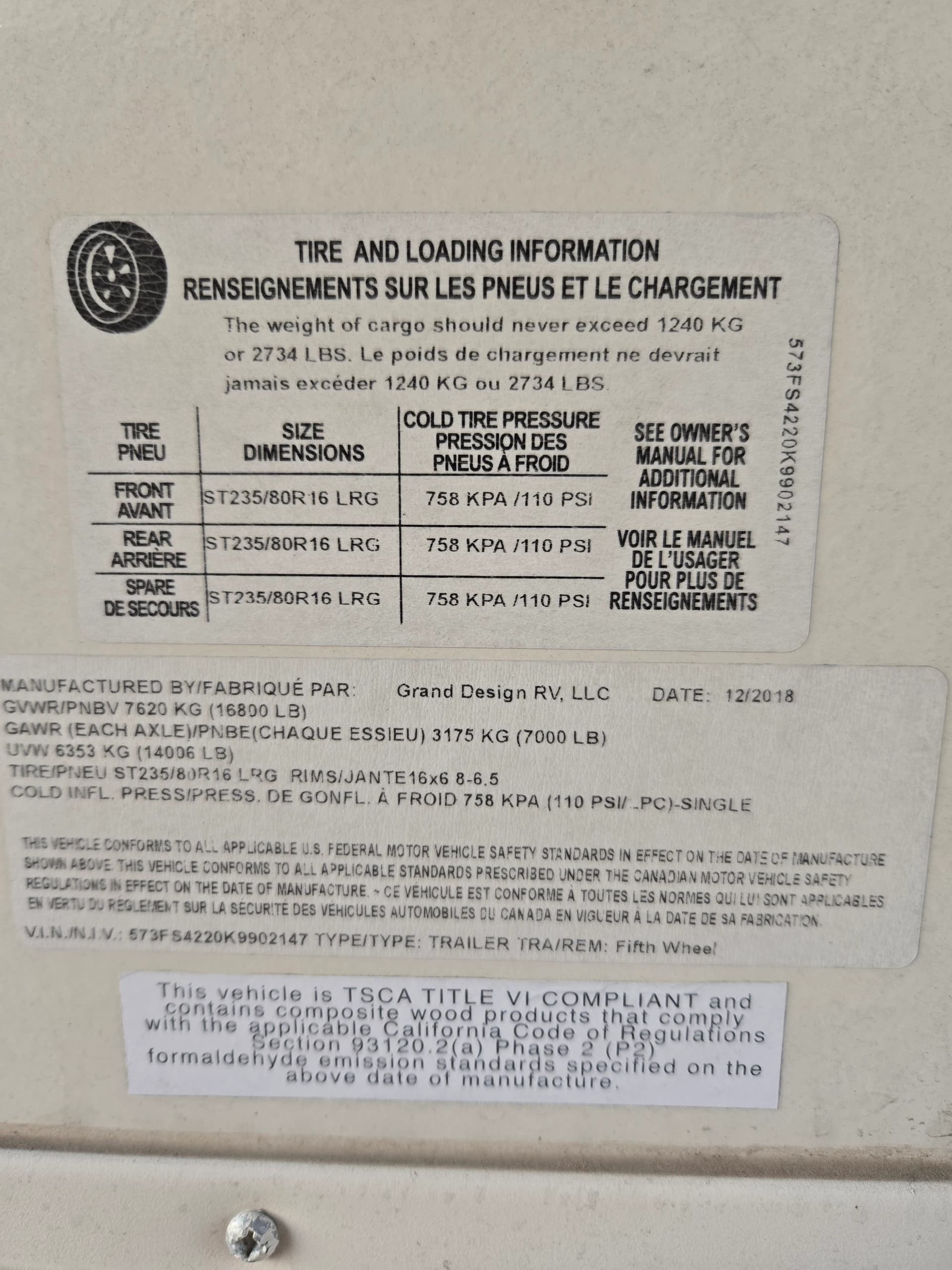 2019 Grand Design 3740BH